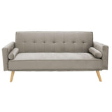 Canapea extensibilă 3 locuri Success, catifea, Diverse culori, 190x80x84 cm - Gri deschis | SKU: 035-000066 | Canapea extensibilă 3 locuri Success, catifea, 190x80x84 cm, varianta Gri deschis, produs pentru amenajarea locuinței, disponibil online în România la CasaMob