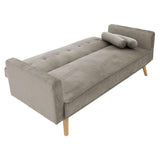 Canapea extensibilă 3 locuri Success, catifea, Diverse culori, 190x80x84 cm - Gri deschis | SKU: 035-000066 | Canapea extensibilă 3 locuri Success, catifea, 190x80x84 cm, varianta Gri deschis, produs pentru amenajarea locuinței, disponibil online în România la CasaMob