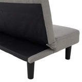 Canapea extensibilă Breathe, material textil, Diverse culori, 167x77x73 cm - Gri deschis | SKU: 035-000067 | Canapea extensibilă Breathe, material textil, 167x77x73 cm, varianta Gri deschis, produs pentru amenajarea locuinței, disponibil online în România la CasaMob