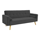 Canapea extensibilă 3 locuri Success, catifea, Diverse culori, 190x80x84 cm - Antracit | SKU: 035-000097 | Canapea extensibilă 3 locuri Success, catifea, 190x80x84 cm, varianta Antracit, produs pentru amenajarea locuinței, disponibil online în România la CasaMob