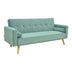 Verde | SKU: 035-000098 | Canapea extensibilă 3 locuri Success, catifea, 190x80x84 cm, varianta Verde, produs pentru amenajarea locuinței, disponibil online în România la CasaMob