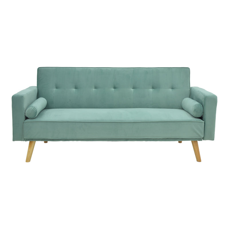 Canapea extensibilă 3 locuri Success, catifea, Diverse culori, 190x80x84 cm - Verde | SKU: 035-000098 | Canapea extensibilă 3 locuri Success, catifea, 190x80x84 cm, varianta Verde, produs pentru amenajarea locuinței, disponibil online în România la CasaMob