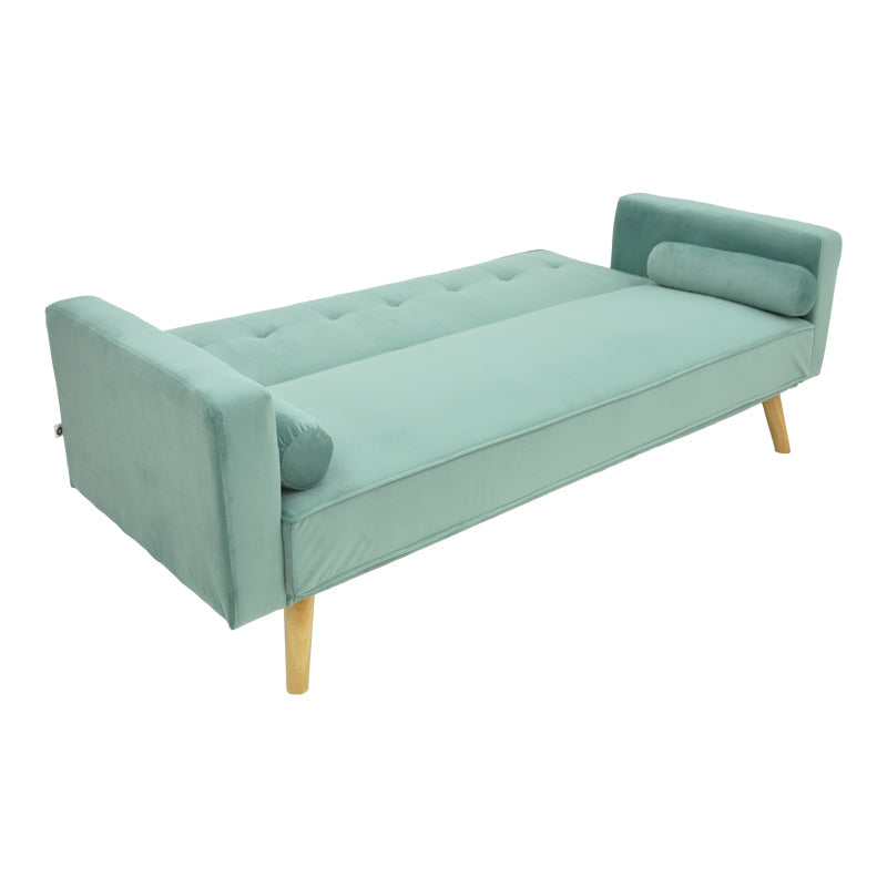 Canapea extensibilă 3 locuri Success, catifea, Diverse culori, 190x80x84 cm - Verde | SKU: 035-000098 | Canapea extensibilă 3 locuri Success, catifea, 190x80x84 cm, varianta Verde, produs pentru amenajarea locuinței, disponibil online în România la CasaMob