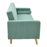 Canapea extensibilă 3 locuri Success, catifea, Diverse culori, 190x80x84 cm - Verde | SKU: 035-000098 | Canapea extensibilă 3 locuri Success, catifea, 190x80x84 cm, varianta Verde, produs pentru amenajarea locuinței, disponibil online în România la CasaMob