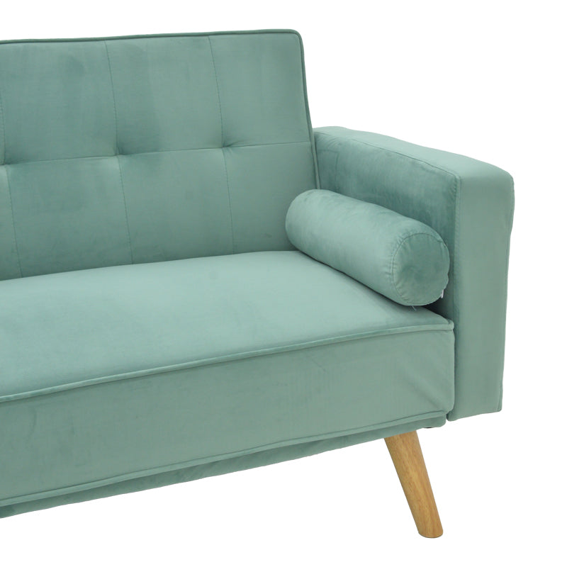 Canapea extensibilă 3 locuri Success, catifea, Diverse culori, 190x80x84 cm - Verde | SKU: 035-000098 | Canapea extensibilă 3 locuri Success, catifea, 190x80x84 cm, varianta Verde, produs pentru amenajarea locuinței, disponibil online în România la CasaMob