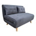 Antracit | SKU: 035-000103 | Canapea extensibilă Josuane, Catifea, Picioare natur, Antracit, 122x80x81 cm, varianta Antracit, produs pentru amenajarea locuinței, disponibil online în România la CasaMob