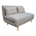 Gri | SKU: 035-000108 | Canapea extensibilă Josuane, Catifea, Gri, 122x80x81 cm, varianta Gri, produs pentru amenajarea locuinței, disponibil online în România la CasaMob