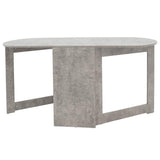 Masa Extensibila Model Aniya, 37-160 x 80 x 77 cm, Diverse culoare - Gri