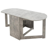 Masa Extensibila Model Aniya, 37-160 x 80 x 77 cm, Diverse culoare - Gri