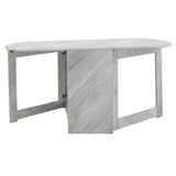 Masa Extensibila Model Aniya, 37-160 x 80 x 77 cm, Diverse culoare - Alb