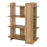 Bibliotecă Oslo, Sonoma, 75x32x95 cm