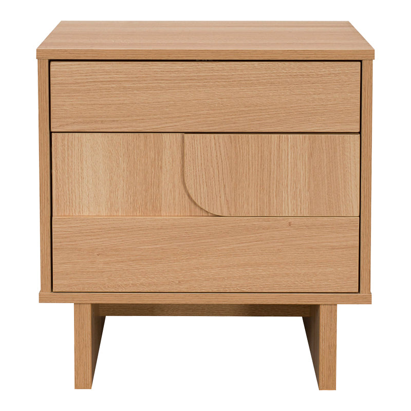 Natural | SKU: 086-000027 | Noptieră Jenfia, MDF, Natural, 48x39x51 cm, varianta Natural, produs pentru amenajarea locuinței, disponibil online în România la CasaMob