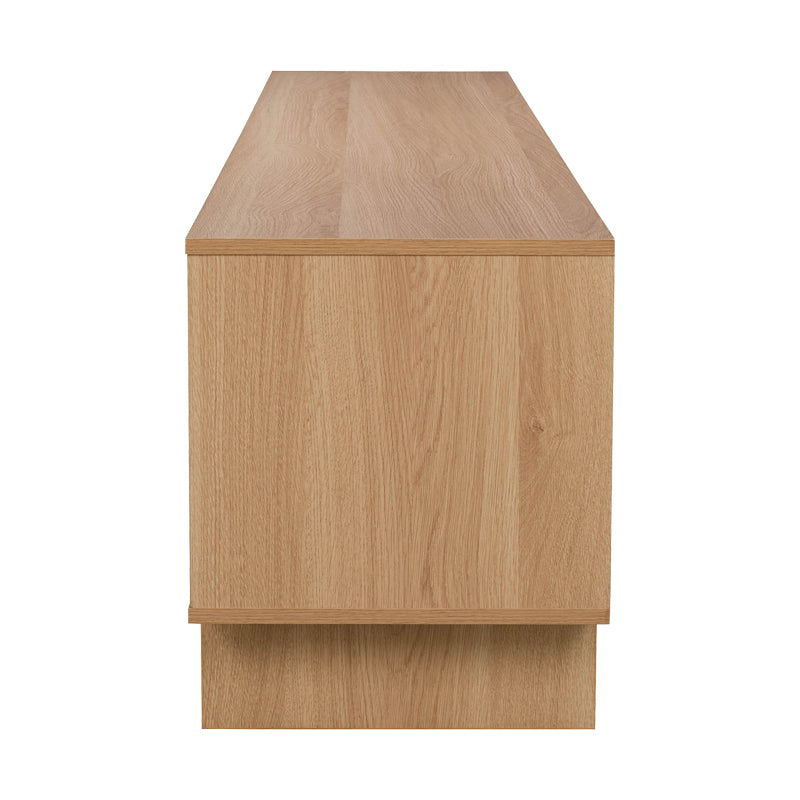 Natural | SKU: 086-000030 | Comodă TV Jenfia, MDF, Natural, 180x39x46 cm, varianta Natural, produs pentru amenajarea locuinței, disponibil online în România la CasaMob