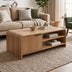 Natural | SKU: 086-000033 | Măsuță de cafea Kelba, MDF, Natural, 100x50x36 cm, varianta Natural, produs pentru amenajarea locuinței, disponibil online în România la CasaMob