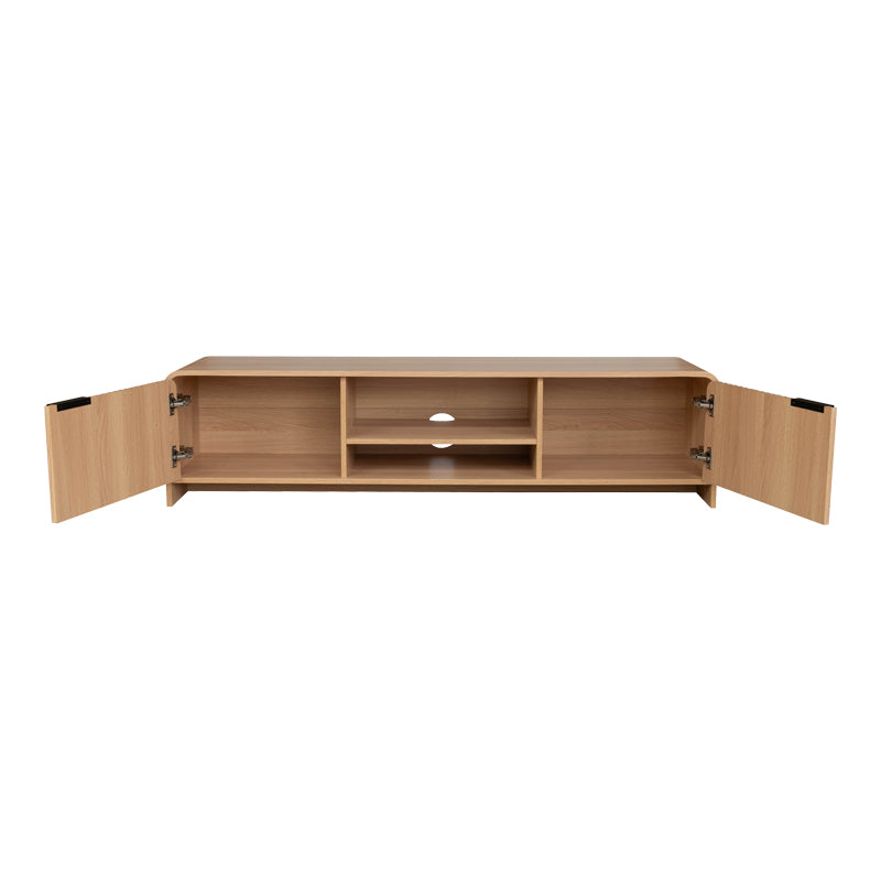 Comodă TV Anfen, MDF, Natural, 160x39x41 cm