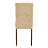 Scaun Zeben, Lemn de arbore de cauciuc, Diverse culori, 44x56x94 cm - Crem-Nuc | SKU: 091-000026 | Scaun Zeben, Lemn de arbore de cauciuc, 44x56x94 cm, varianta Crem-Nuc, produs pentru amenajarea locuinței, disponibil online în România la CasaMob