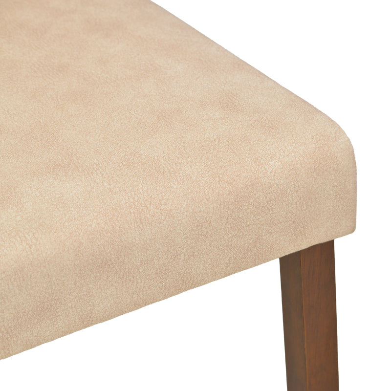 Scaun Zeben, Lemn de arbore de cauciuc, Diverse culori, 44x56x94 cm - Crem-Nuc | SKU: 091-000026 | Scaun Zeben, Lemn de arbore de cauciuc, 44x56x94 cm, varianta Crem-Nuc, produs pentru amenajarea locuinței, disponibil online în România la CasaMob