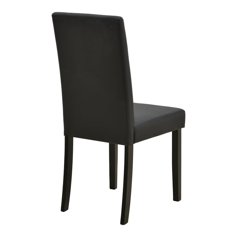 Scaun Zeben, Lemn de arbore de cauciuc, Diverse culori, 44x56x94 cm - Negru | SKU: 091-000027 | Scaun Zeben, Lemn de arbore de cauciuc, 44x56x94 cm, varianta Negru, produs pentru amenajarea locuinței, disponibil online în România la CasaMob