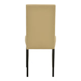 Scaun Zeben, Lemn de arbore de cauciuc, Diverse culori, 44x56x94 cm - Crem-Negru | SKU: 091-000028 | Scaun Zeben, Lemn de arbore de cauciuc, 44x56x94 cm, varianta Crem-Negru, produs pentru amenajarea locuinței, disponibil online în România la CasaMob