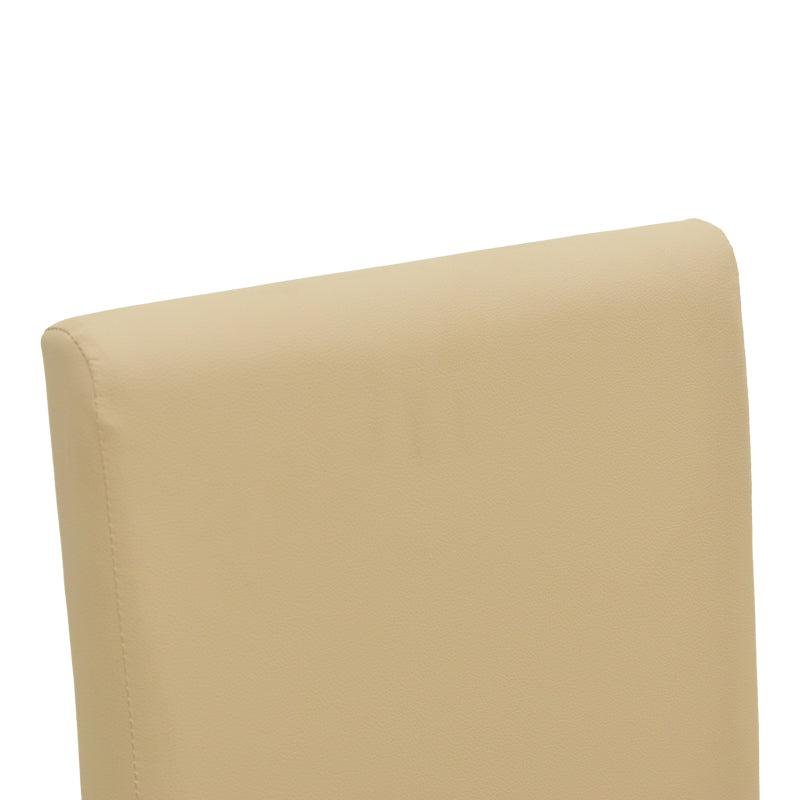 Scaun Zeben, Lemn de arbore de cauciuc, Diverse culori, 44x56x94 cm - Crem-Negru | SKU: 091-000028 | Scaun Zeben, Lemn de arbore de cauciuc, 44x56x94 cm, varianta Crem-Negru, produs pentru amenajarea locuinței, disponibil online în România la CasaMob