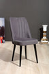 Gri - Negru - 4 bucăți | SKU: 107BCK1107 | Set de scaune Vega, 46x45x92 cm, varianta Gri - Negru - 4 bucăți, produs pentru amenajarea locuinței, disponibil online în România la CasaMob