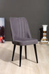 Gri - Negru - 4 bucăți | SKU: 107BCK1126 | Set de scaune Polo, 46x45x92 cm, varianta Gri - Negru - 4 bucăți, produs pentru amenajarea locuinței, disponibil online în România la CasaMob
