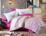 Set lenjerie de pat dublă Eldora, Diverse culori, 240x260 cm - Alb - Fucsia - Roz - Galben | SKU: 113HBY2874 | Set lenjerie de pat dublă Eldora, 240x260 cm, varianta Alb - Fucsia - Roz - Galben, produs pentru amenajarea locuinței, disponibil online în România la CasaMob