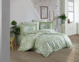 Set lenjerie de pat dublă Flora, Diverse culori, 240x260 cm - Verde - Alb | SKU: 113HBY4801 | Set lenjerie de pat dublă Flora, 240x260 cm, varianta Verde - Alb, produs pentru amenajarea locuinței, disponibil online în România la CasaMob