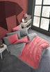 Coral - Antracit | SKU: 113HBY4841 | Set lenjerie de pat dublă Diamond, 240x260 cm, varianta Coral - Antracit, produs pentru amenajarea locuinței, disponibil online în România la CasaMob