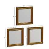 Oglindă decorativă 3 bucăți Otto, Diverse culori, 40x3x40 cm - Oglindă decorativă 3 bucăți Otto, Diverse culori, 40x3x40 cm, SKU 116SAM1110, imagine 6