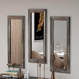 Oglindă decorativă 3 bucăți Lavia, Diverse culori, 30x3x70 cm - Argintiu | SKU: 116SAM1124 | Oglindă decorativă 3 bucăți Lavia, 30x3x70 cm, varianta Argintiu, produs pentru amenajarea locuinței, disponibil online în România la CasaMob