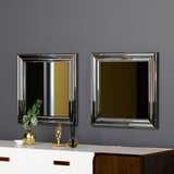 Oglindă decorativă 2 bucăți Bale, Diverse culori, 40x3x40 cm - Oglindă decorativă 2 bucăți Bale, Diverse culori, 40x3x40 cm, SKU 116SAM1125, imagine 8