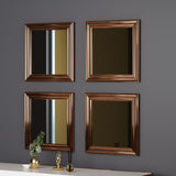 Oglindă decorativă 4 bucăți Loza, Diverse culori, 40x3x40 cm - Oglindă decorativă 4 bucăți Loza, Diverse culori, 40x3x40 cm, SKU 116SAM1136, imagine 13