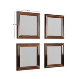 Oglindă decorativă 4 bucăți Loza, Diverse culori, 40x3x40 cm - Oglindă decorativă 4 bucăți Loza, Diverse culori, 40x3x40 cm, SKU 116SAM1136, imagine 18