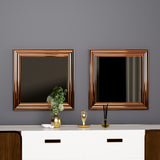 Oglindă decorativă 2 bucăți Bale, Diverse culori, 40x3x40 cm - Oglindă decorativă 2 bucăți Bale, Diverse culori, 40x3x40 cm, SKU 116SAM1138, imagine 14