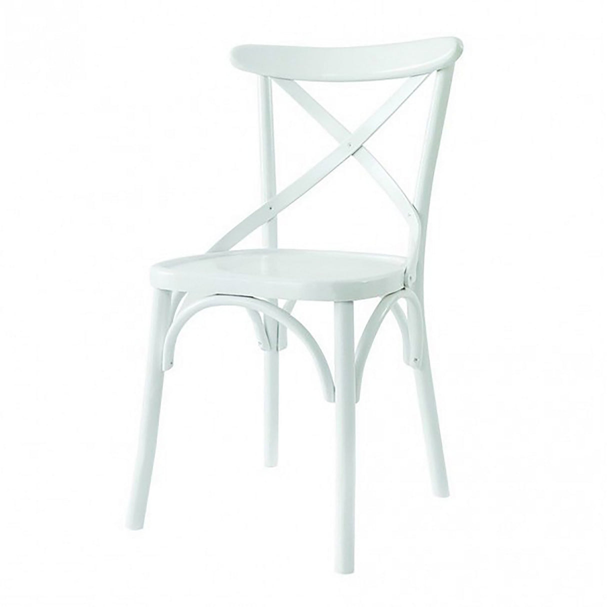 Scaun Albero17, Alb, 42x45x89 cm