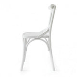 Scaun Albero17, Alb, 42x45x89 cm