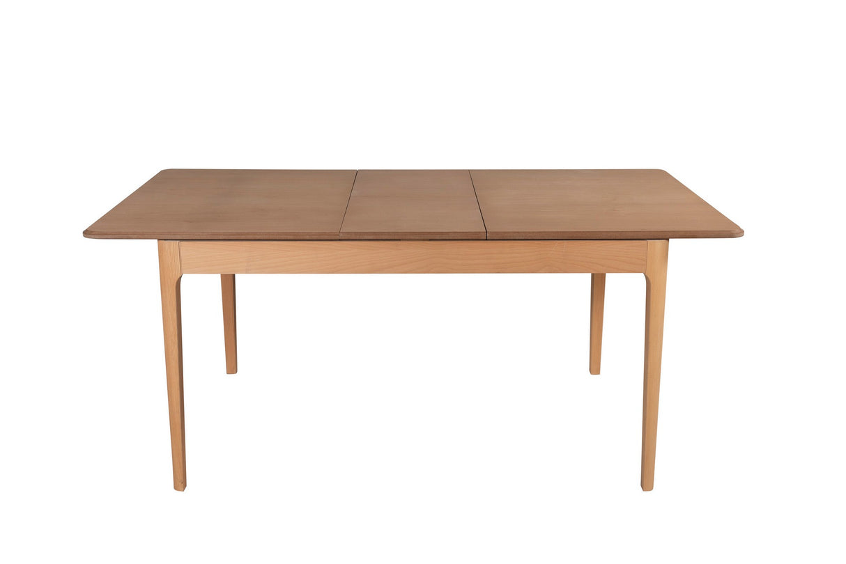 Masă extensibilă cu scaune 5 bucăți Albero150, Natur, 120x80x75 cm
