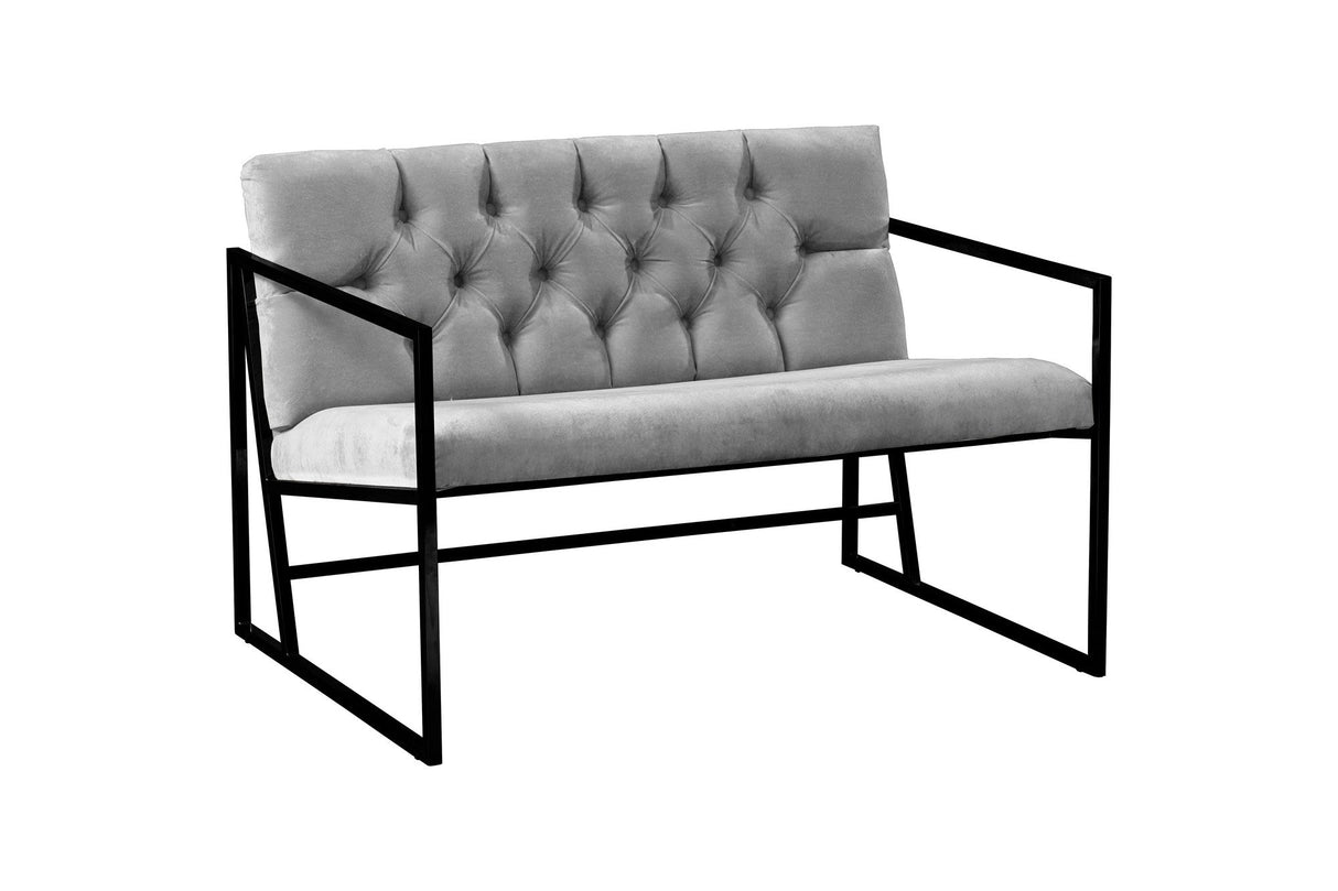 Canapea fixă 2 locuri Oslo, Diverse culori, 109x75x74 cm - Gri | SKU: 118BRN1189 | Canapea fixă 2 locuri Oslo, 109x75x74 cm, varianta Gri, produs pentru amenajarea locuinței, disponibil online în România la CasaMob