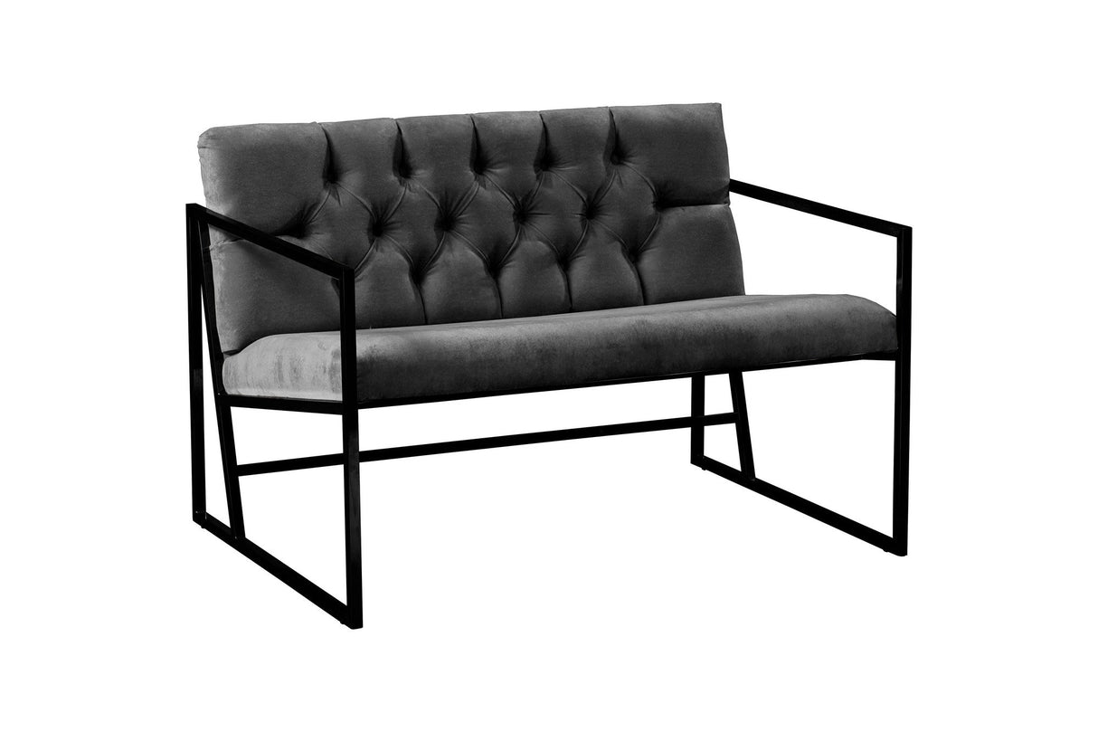 Canapea fixă 2 locuri Oslo, Diverse culori, 109x75x74 cm - Fumuriu | SKU: 118BRN1191 | Canapea fixă 2 locuri Oslo, 109x75x74 cm, varianta Fumuriu, produs pentru amenajarea locuinței, disponibil online în România la CasaMob