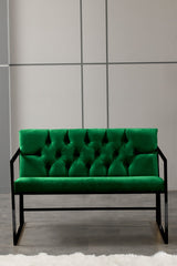Canapea fixă 2 locuri Oslo, Diverse culori, 109x75x74 cm - Verde | SKU: 118BRN1193 | Canapea fixă 2 locuri Oslo, 109x75x74 cm, varianta Verde, produs pentru amenajarea locuinței, disponibil online în România la CasaMob