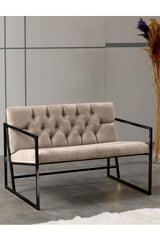 Canapea fixă 2 locuri Oslo, Diverse culori, 109x75x74 cm - Maro deschis | SKU: 118BRN1194 | Canapea fixă 2 locuri Oslo, 109x75x74 cm, varianta Maro deschis, produs pentru amenajarea locuinței, disponibil online în România la CasaMob