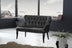 Fumuriu | SKU: 118BRN1220 | Canapea fixă 2 locuri Paris lemn negru, 130x46x82 cm, varianta Fumuriu, produs pentru amenajarea locuinței, disponibil online în România la CasaMob