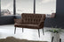 Maro | SKU: 118BRN1252 | Canapea fixă 2 locuri Paris metal negru, 130x46x82 cm, varianta Maro, produs pentru amenajarea locuinței, disponibil online în România la CasaMob