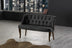 Fumuriu | SKU: 118BRN1352 | Canapea fixă 2 locuri Roma lemn nuc, 118x48x80 cm, varianta Fumuriu, produs pentru amenajarea locuinței, disponibil online în România la CasaMob