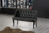 Canapea fixă 2 locuri Roma lemn negru, Diverse culori, 118x48x80 cm - Fumuriu | SKU: 118BRN1364 | Canapea fixă 2 locuri Roma lemn negru, 118x48x80 cm, varianta Fumuriu, produs pentru amenajarea locuinței, disponibil online în România la CasaMob