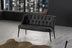 Fumuriu | SKU: 118BRN1388 | Canapea fixă 2 locuri Roma metal negru, 118x48x80 cm, varianta Fumuriu, produs pentru amenajarea locuinței, disponibil online în România la CasaMob