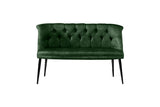 Canapea fixă 2 locuri Roma metal negru, Diverse culori, 118x48x80 cm - Kaki | SKU: 118BRN1390 | Canapea fixă 2 locuri Roma metal negru, 118x48x80 cm, varianta Kaki, produs pentru amenajarea locuinței, disponibil online în România la CasaMob