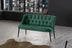 Verde marin | SKU: 118BRN1391 | Canapea fixă 2 locuri Roma metal negru, 118x48x80 cm, varianta Verde marin, produs pentru amenajarea locuinței, disponibil online în România la CasaMob