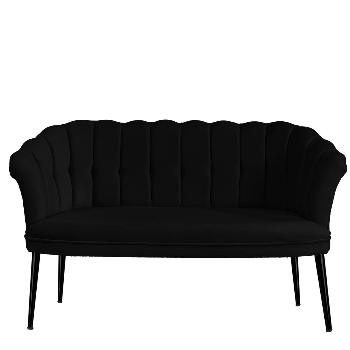 Canapea fixă 2 locuri Daisy metal negru, Diverse culori, 103x44x51 cm - Negru | SKU: 118BRN1511 | Canapea fixă 2 locuri Daisy metal negru, 103x44x51 cm, varianta Negru, produs pentru amenajarea locuinței, disponibil online în România la CasaMob
